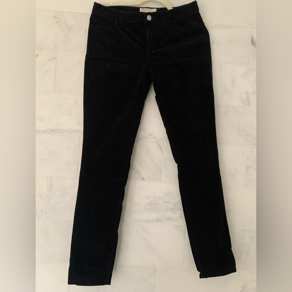 Micheal kids black velvet ish pants